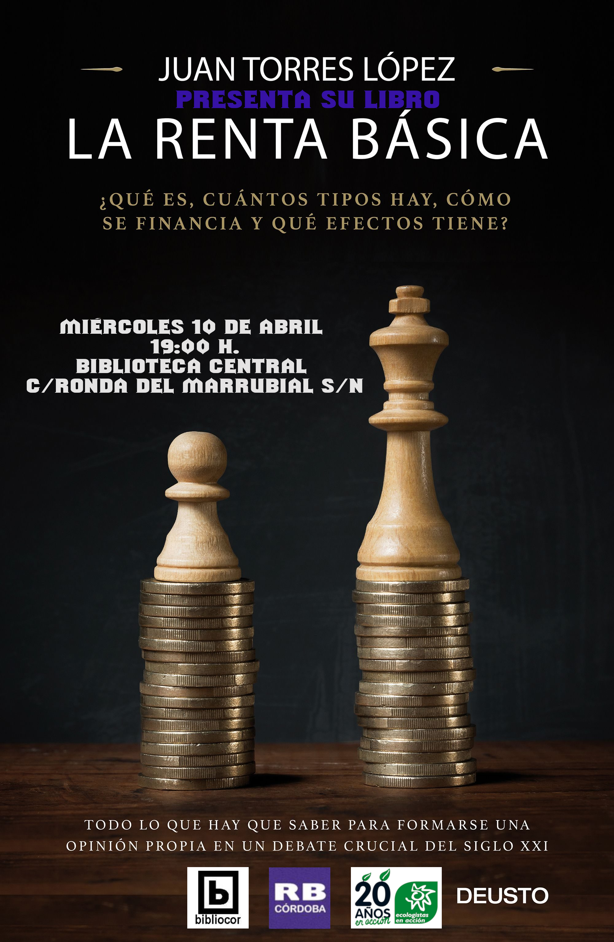 Audio de la presentación del libro «La Renta Básica» de Juan Torres